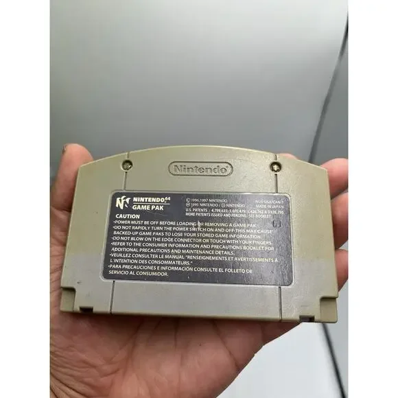 Nintendo 64 Mario Kart 64 (1996) N64 Authentic Cartridge TESTED Working Video Games